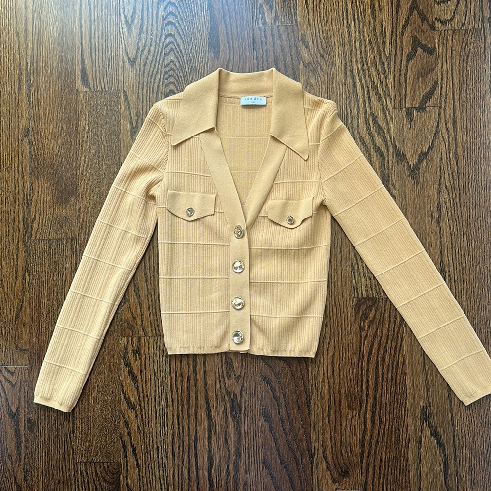 Sandro Knitted Caridgan